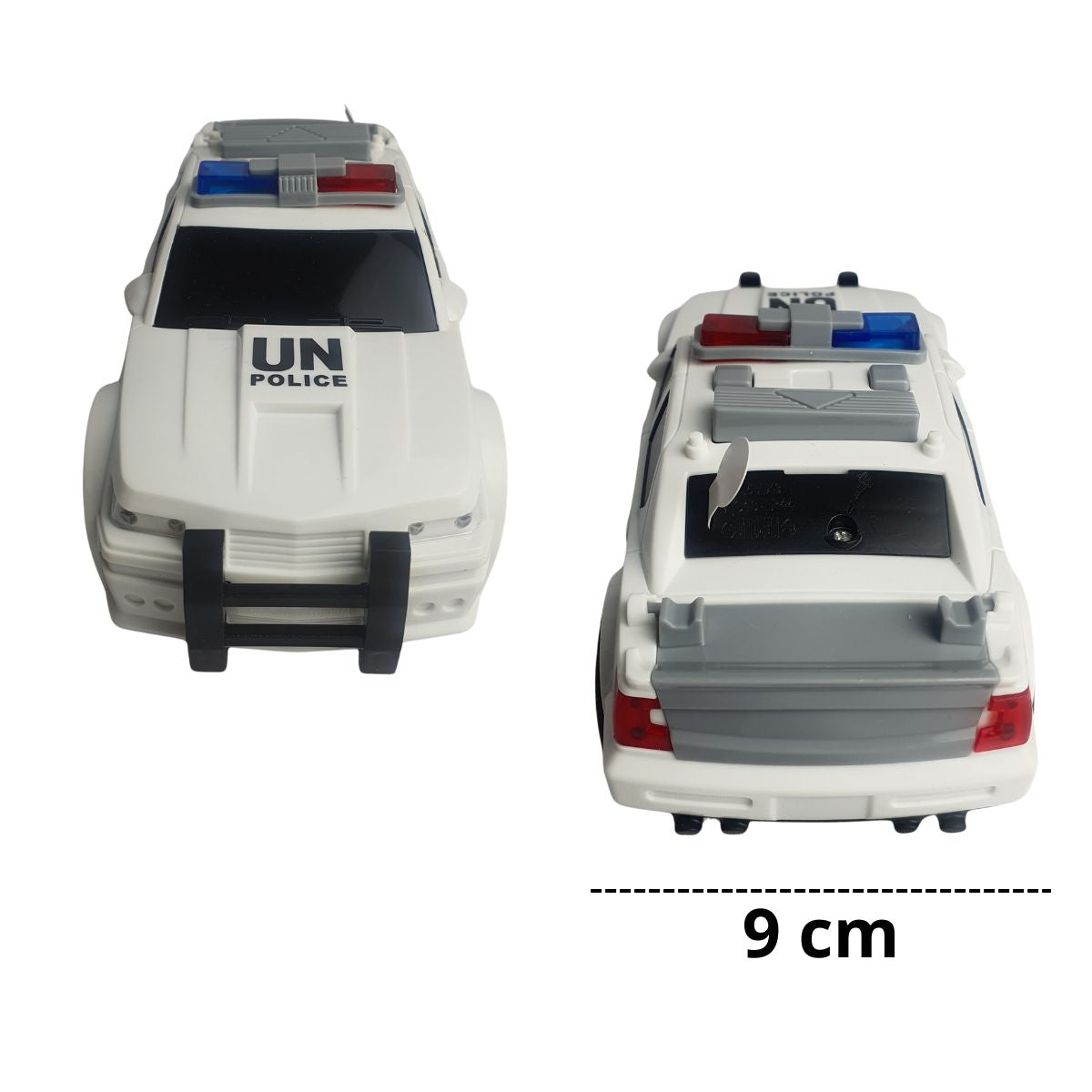 Kit 2 Carros De Polícia Com Som E Luz Mega City - Bbr Toys Kit 2 Carros De Polícia Com Som E Luz Mega City - Bbr Toys